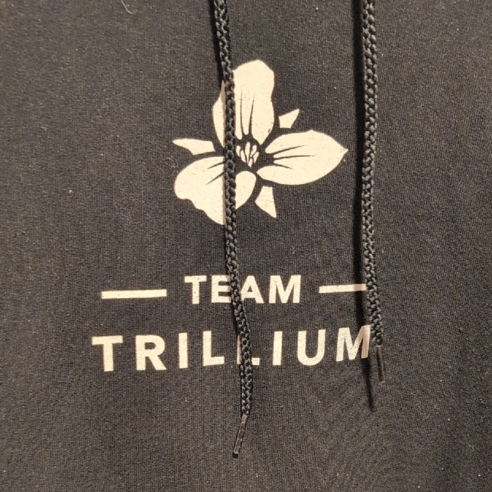 Trillium Black Graphic Hoodie - Picture 3 of 5